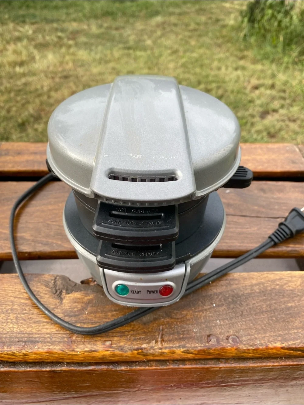 Hamilton Beach Breakfast Sandwich Maker (model 25475) TESTED Working
